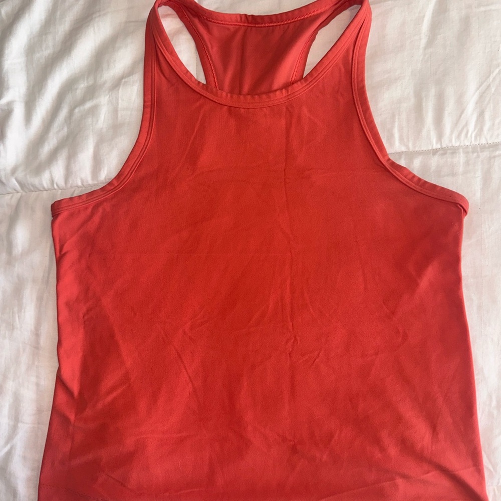 Lululemon Athletica Vibrant Red Tank Top